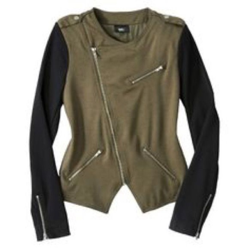 Army Green Motto Jacket